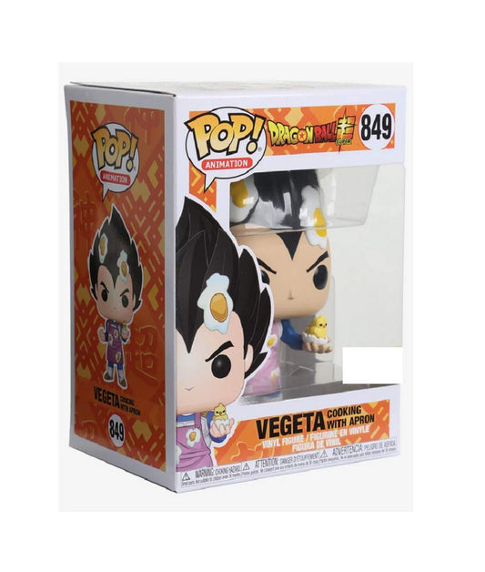 Funko POP 51228 Animation: Dragon Ball Super - Vegeta Cooking with Apron (Special Edition) #849
