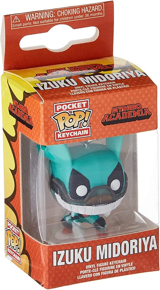 FunKo Pop! Keychain Animation: My Hero Academia - Deku with Helmet, Multicolor