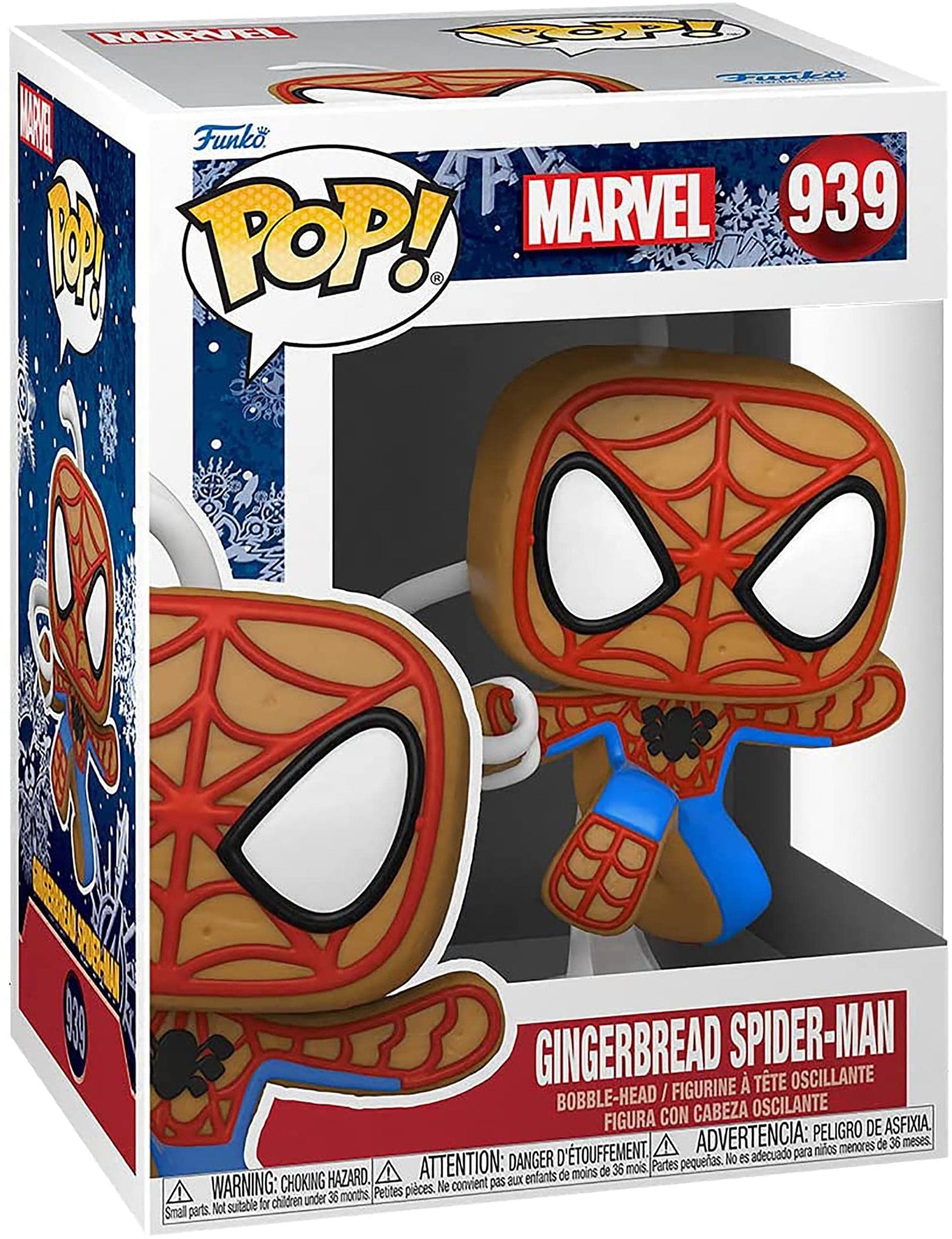 Funko Pop! Marvel: Gingerbread Spider-Man Multicolor 50664