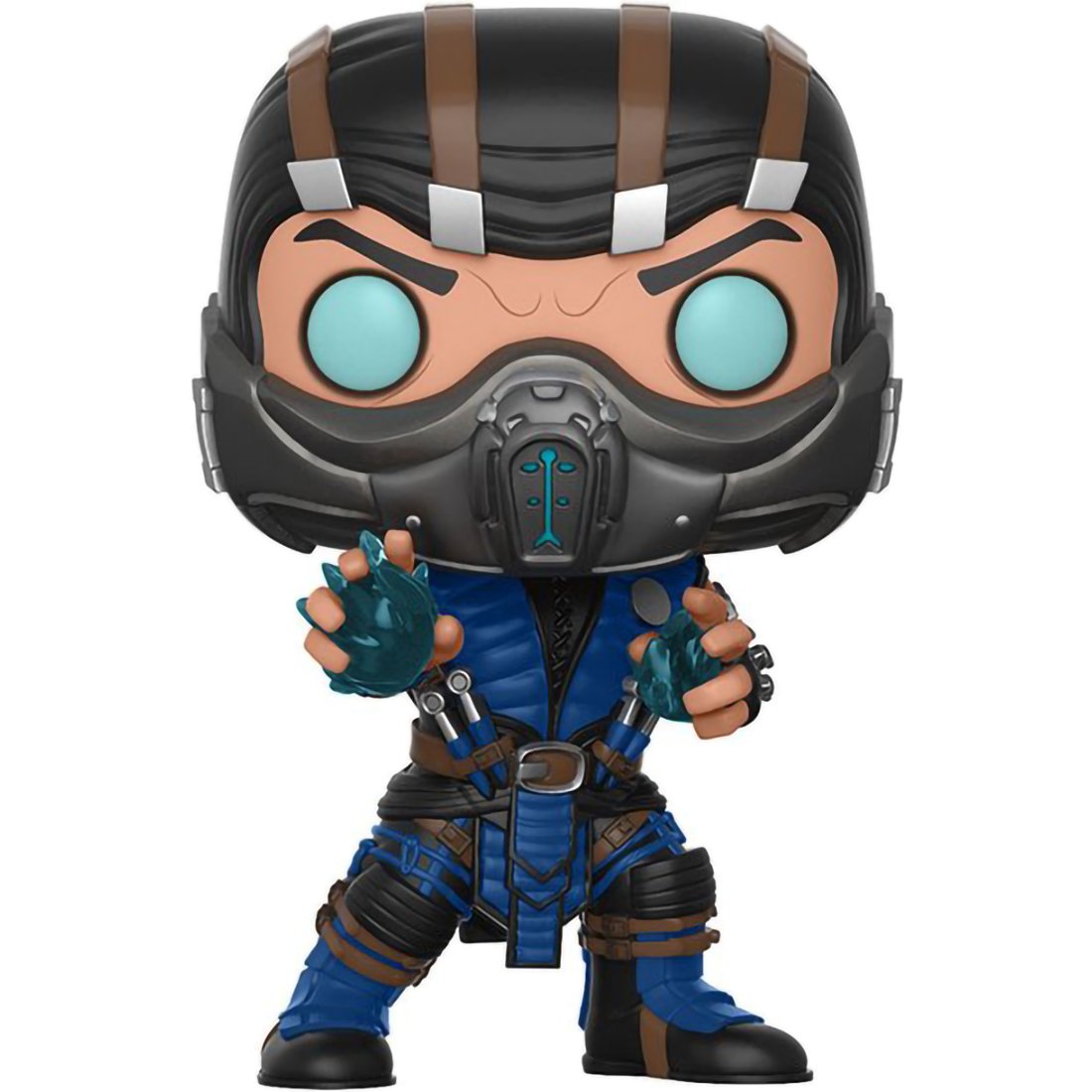 Funko Sub-Zero (Chase Edition): Mortal Kombat x POP! Games Vinyl Figure & 1 PET Plastic Graphical Protector Bundle [#251 / 21686 - B]