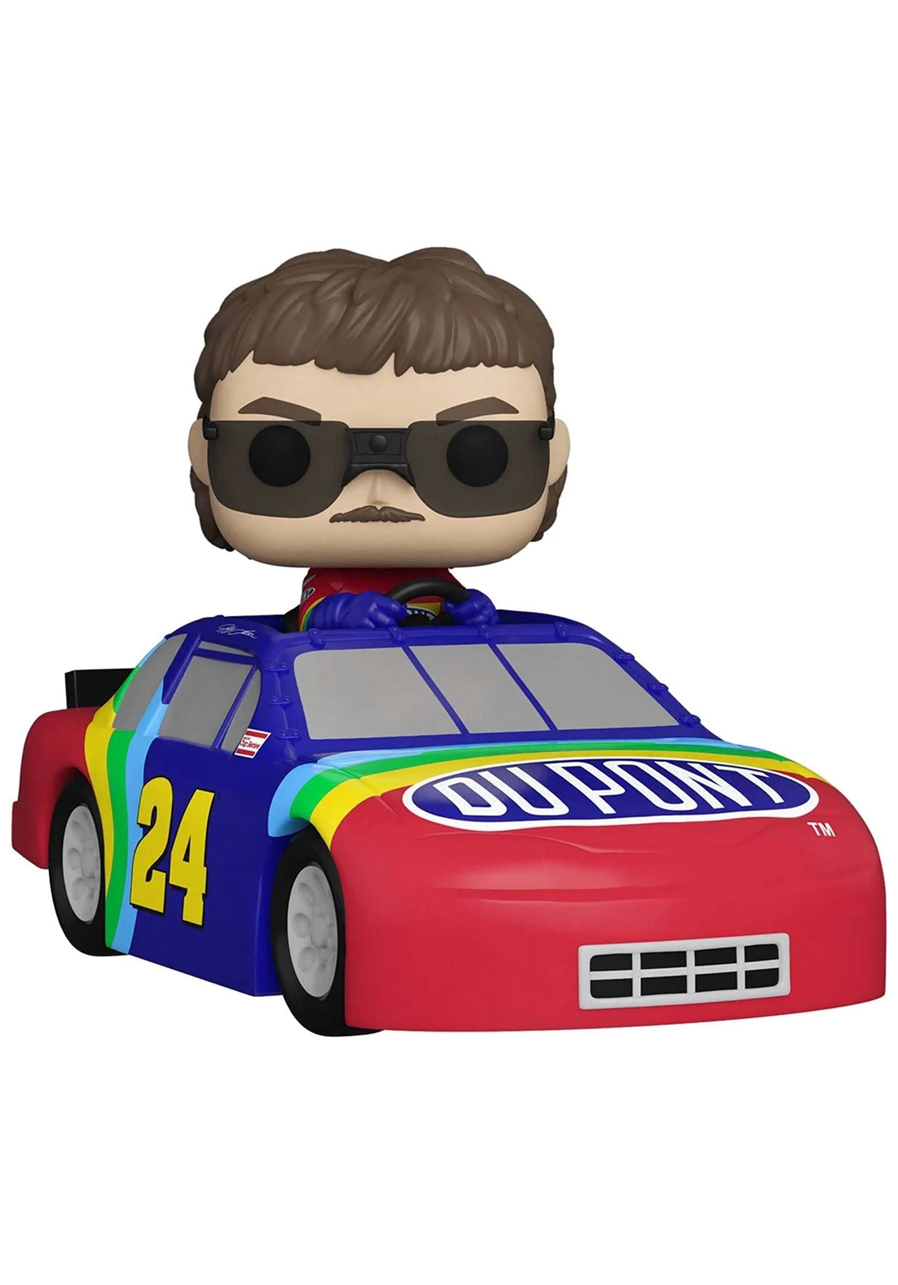 Funko Pop! Ride Super Deluxe NASCAR: Jeff Gordon (Rainbow Warriors), Multicolor, 59238