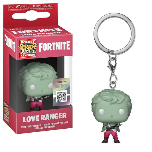 Funko Pop! Keychain: Fortnite - Love Ranger Figures, Multicolor