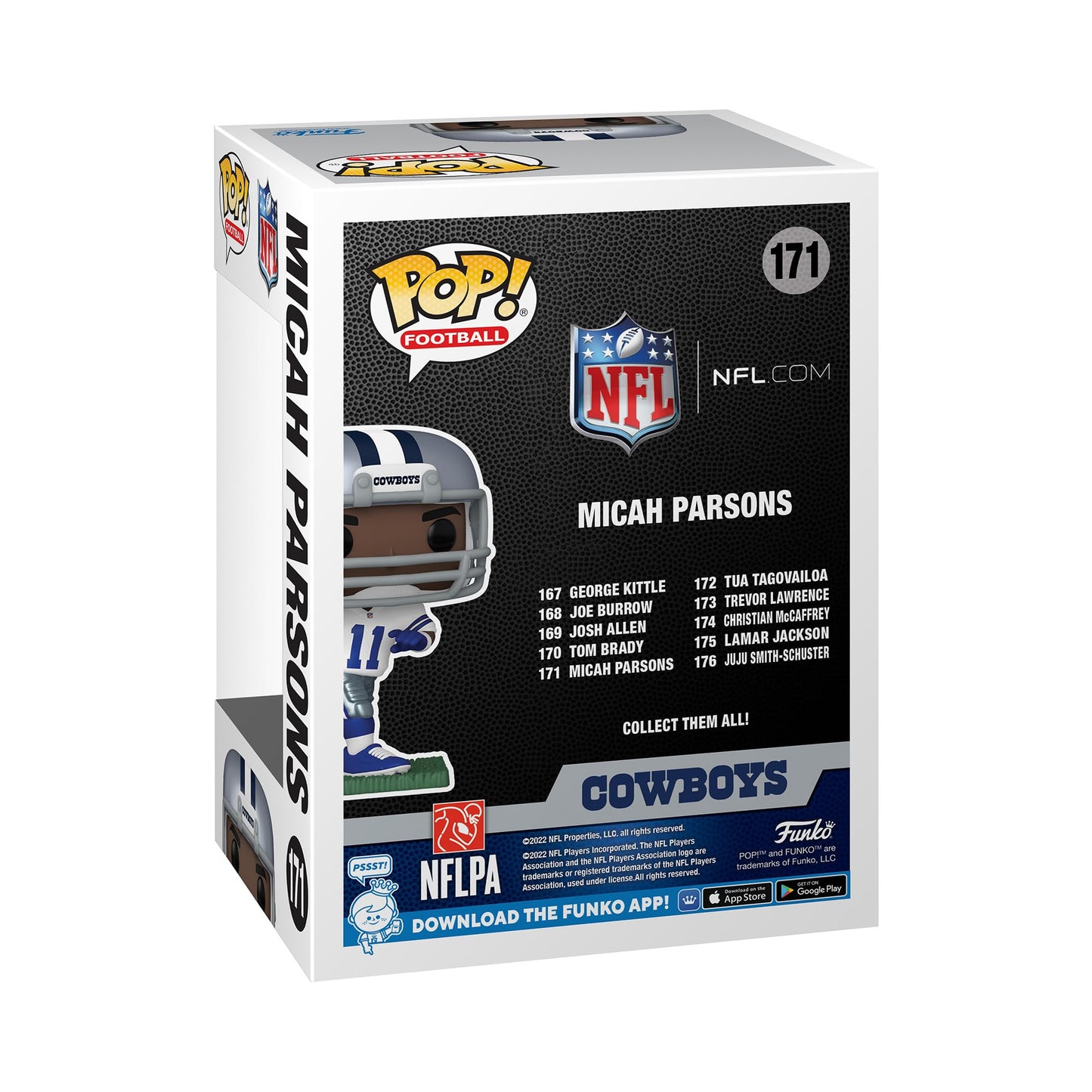 Dallas Cowboys NFL Funko POP | Micah Parsons