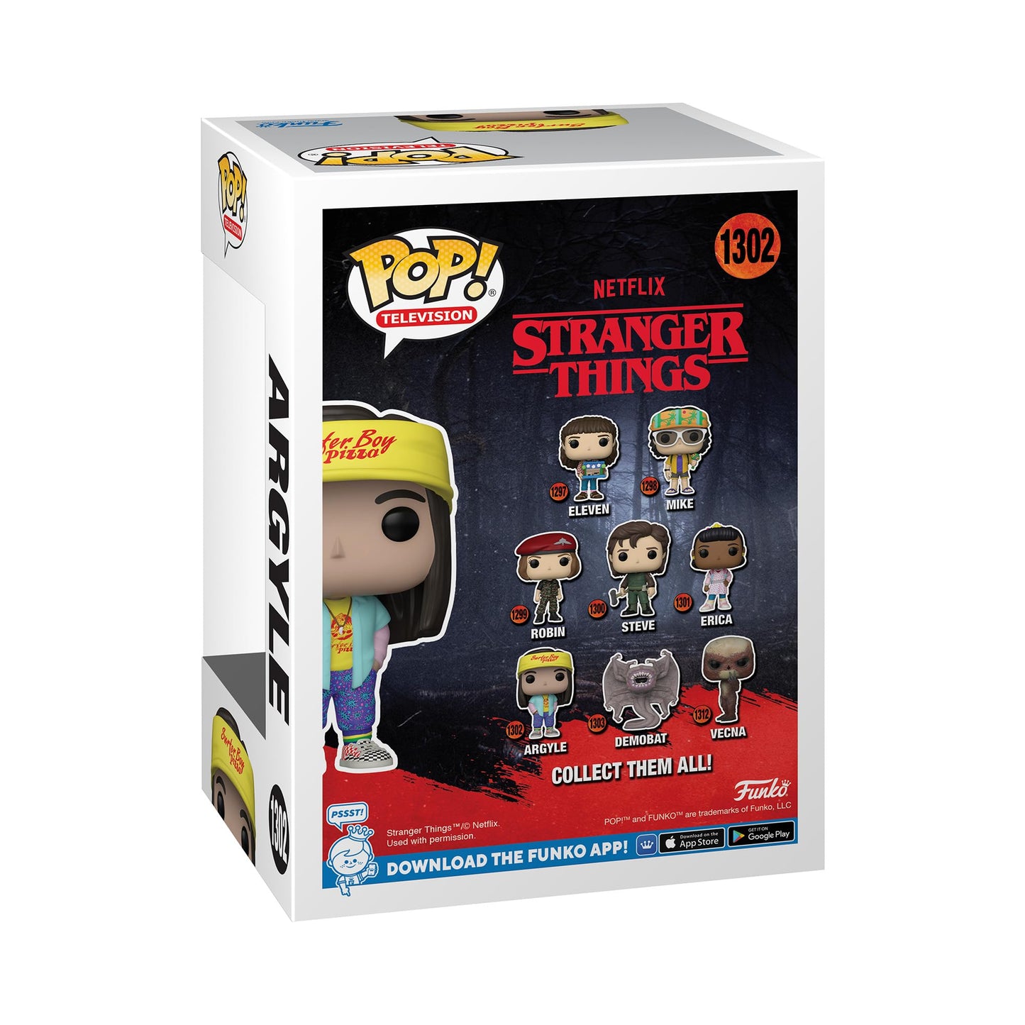 Funko Pop! TV: Stranger Things - Argyle, Multicolor (65633)
