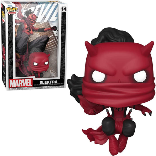 Funko Pop| Comic Cover Marvel: Daredevil - Elektra, Multicolor, 65742