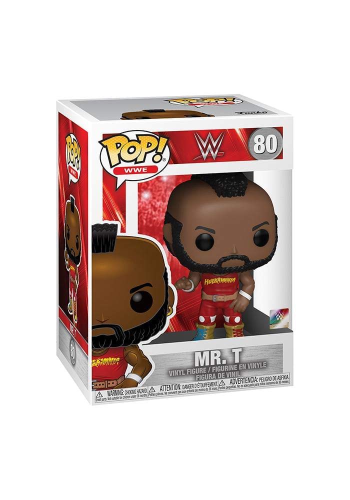 Funko Pop! WWE: Mr. T Vinyl Figure, Multicolor