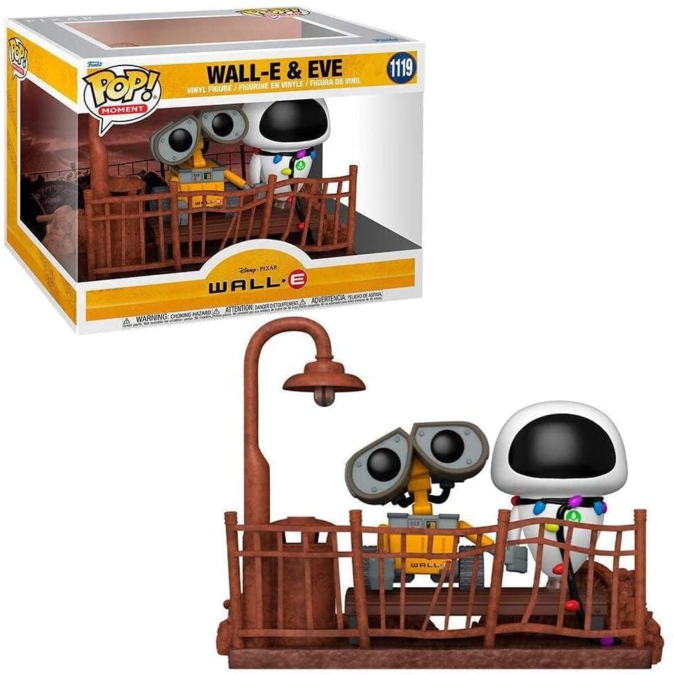 Funko POP Moment: Wall-E- Wall-E & Eve Multicolor 57653