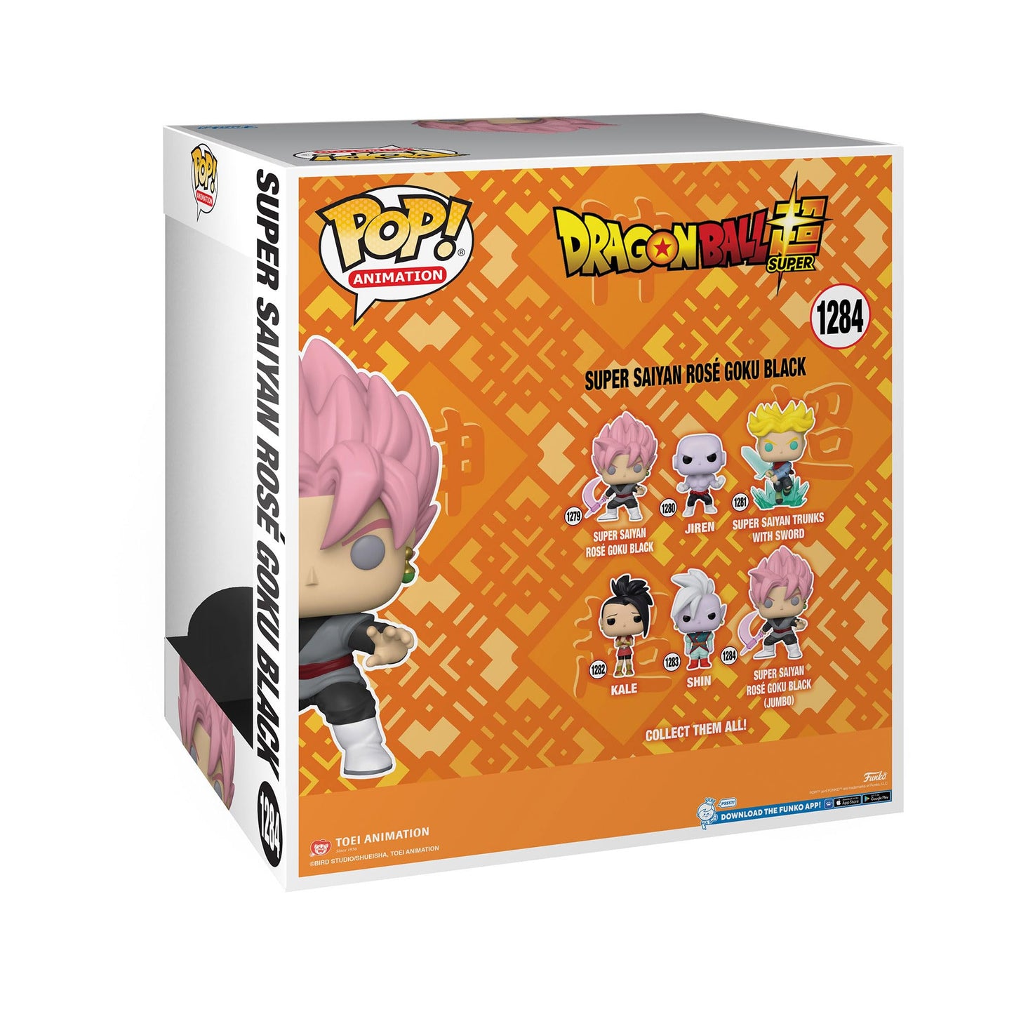 Funo Pop! Jumbo: Dragon Ball Super - Super Saiyan Rose Goku Black with Translucent Scythe