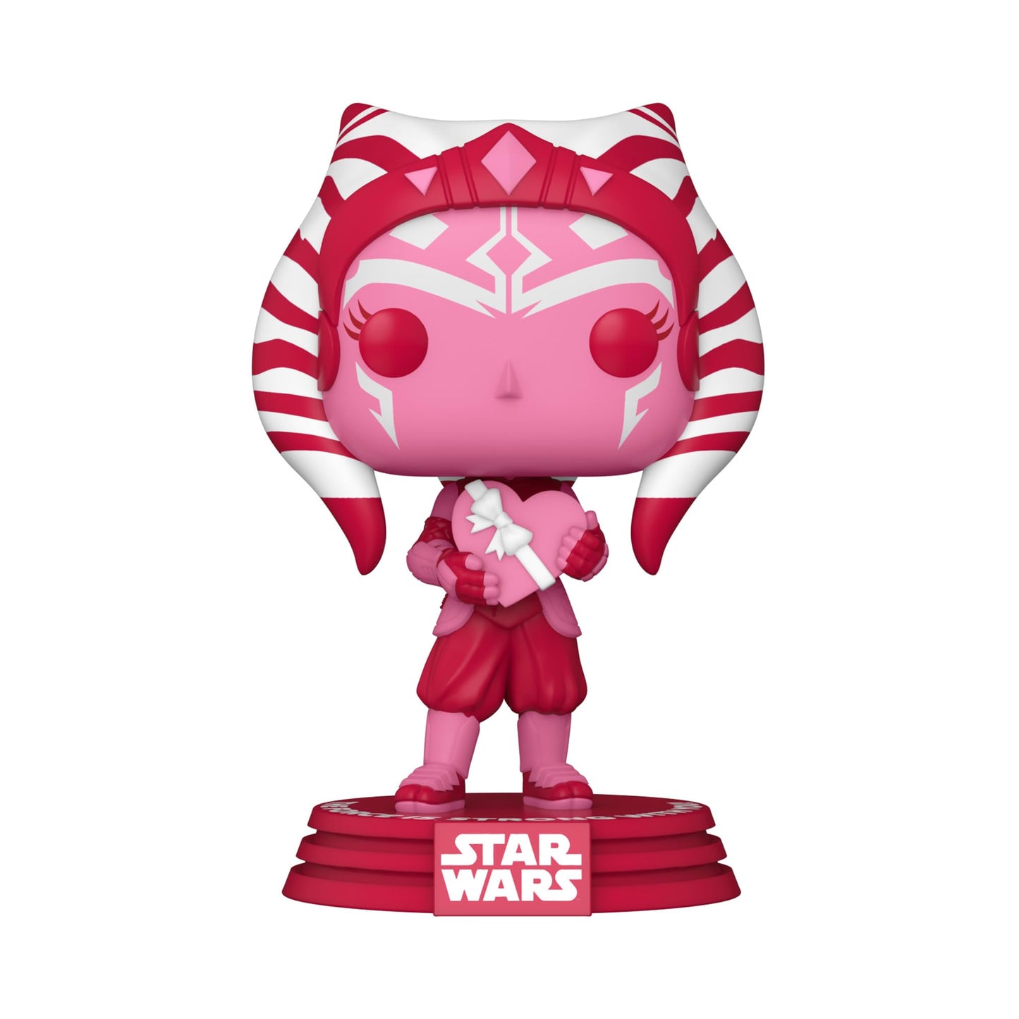 Funko Pop! Star Wars: Valentines - Ahsoka, Multicolor, 60120