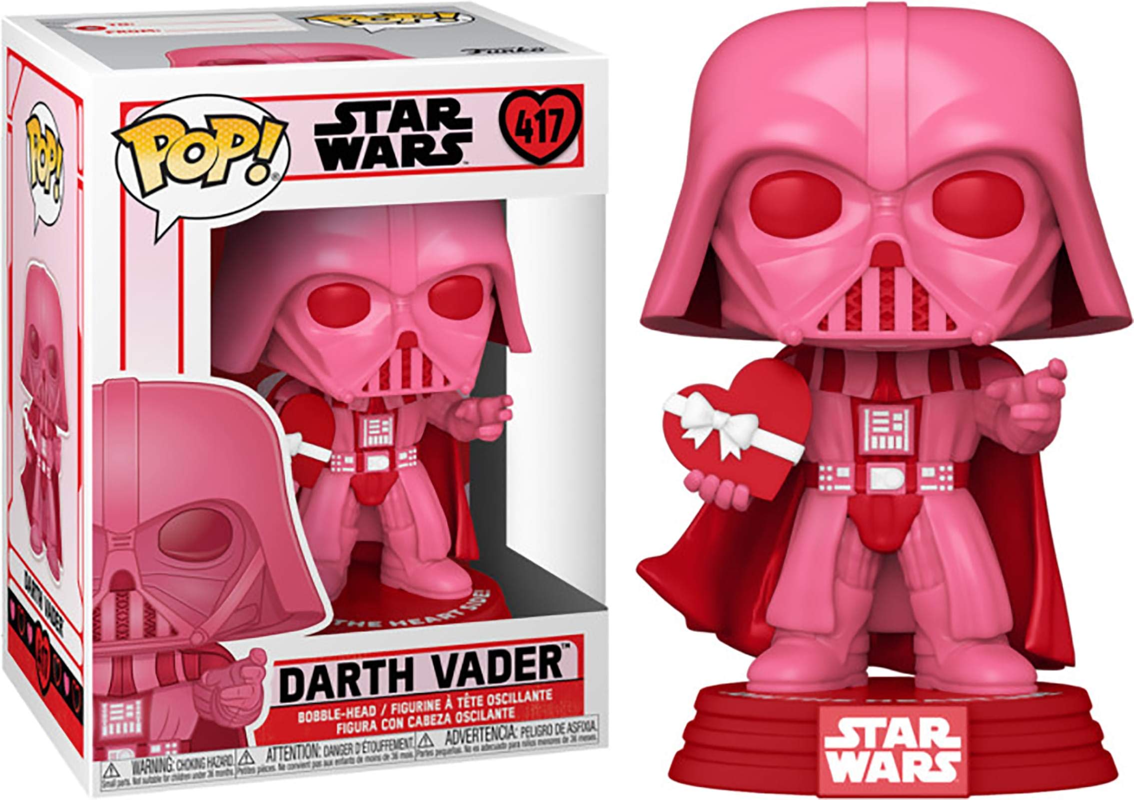 Funko Pop! Star Wars: Valentines - Vader with Heart