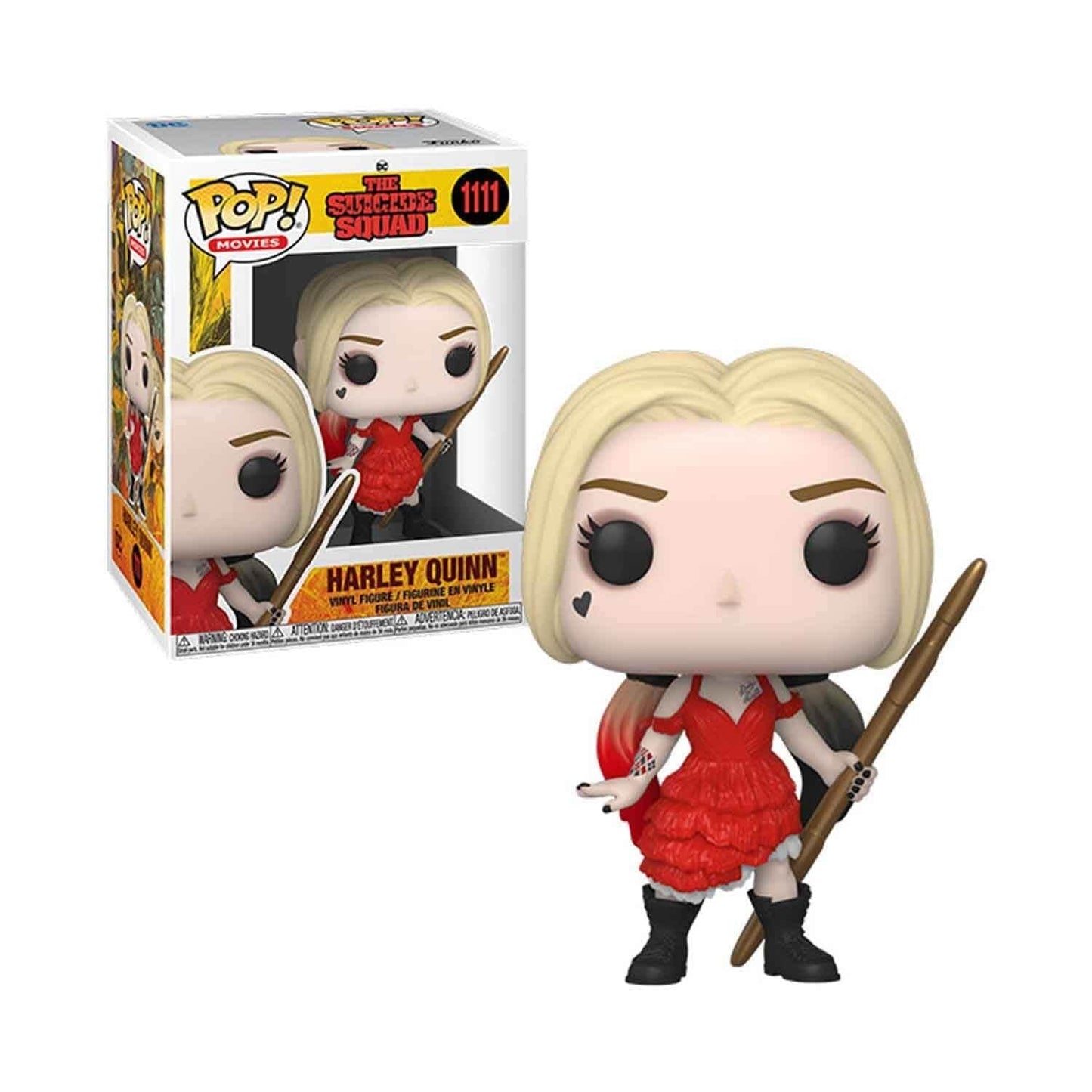 Funko Pop! Movies: The Suicide Squad - Harley (Damaged Dress) Multicolor