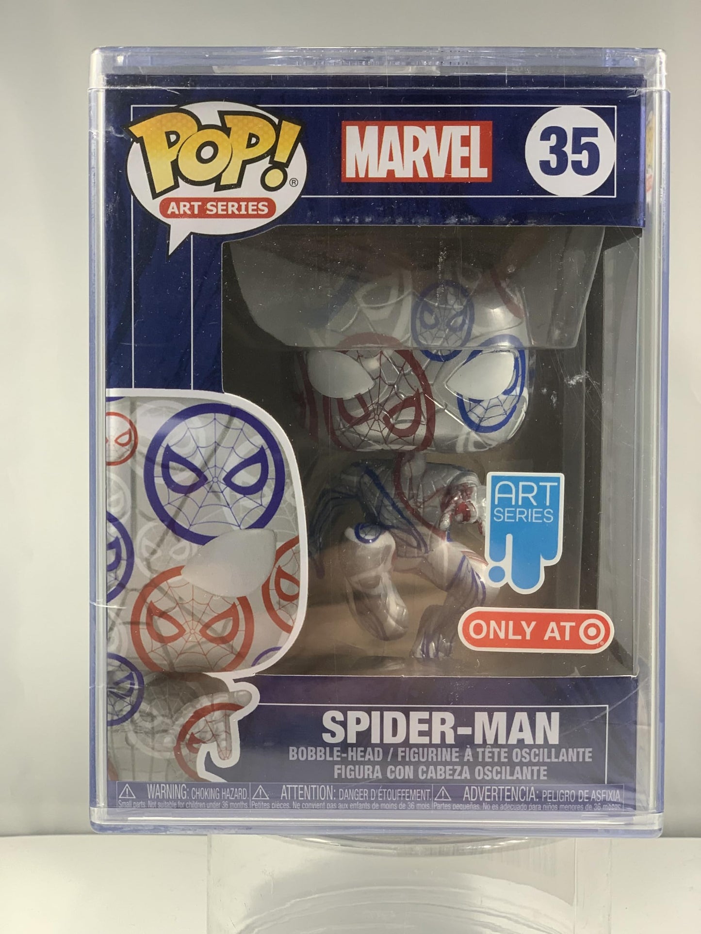Funko POP! Artist Series: Marvel Patriotic Age - Spider-Man Exclusive