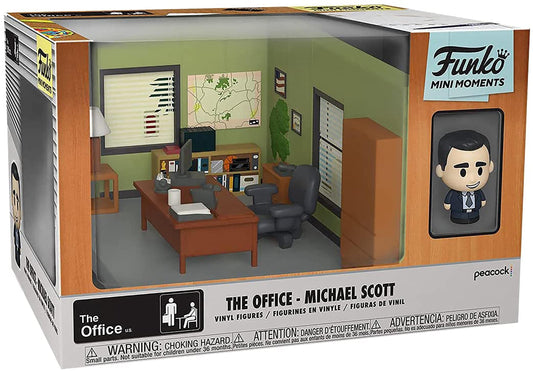 Funko Pop! TV Mini Moments: The Office - Michael with Chase (Styles May Vary), Multicolor, 57391