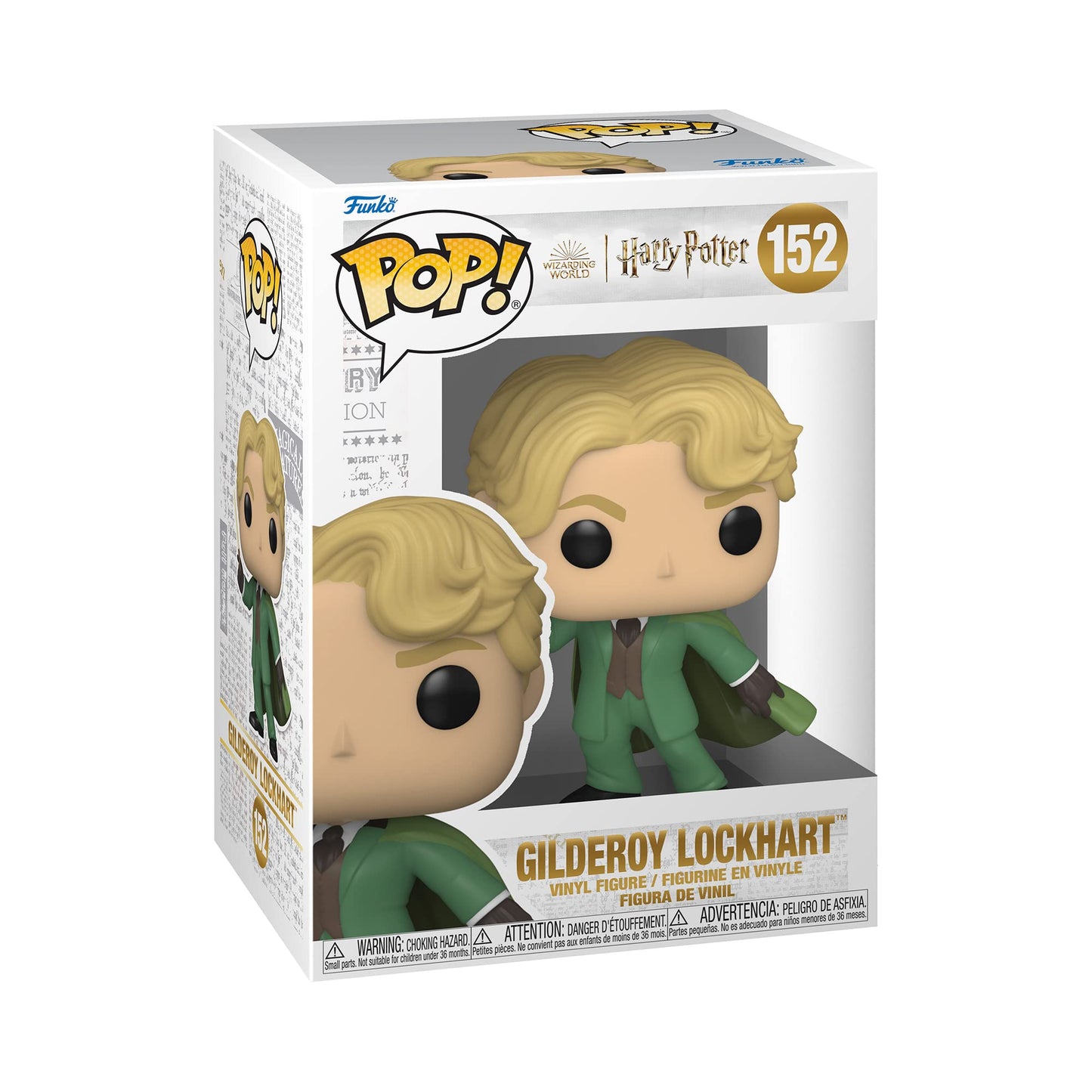 Funko Pop! Movies: Harry Potter: Chamber of Secrets 20th Anniversary - Gilderoy Lockhart, Multicolor (65651)