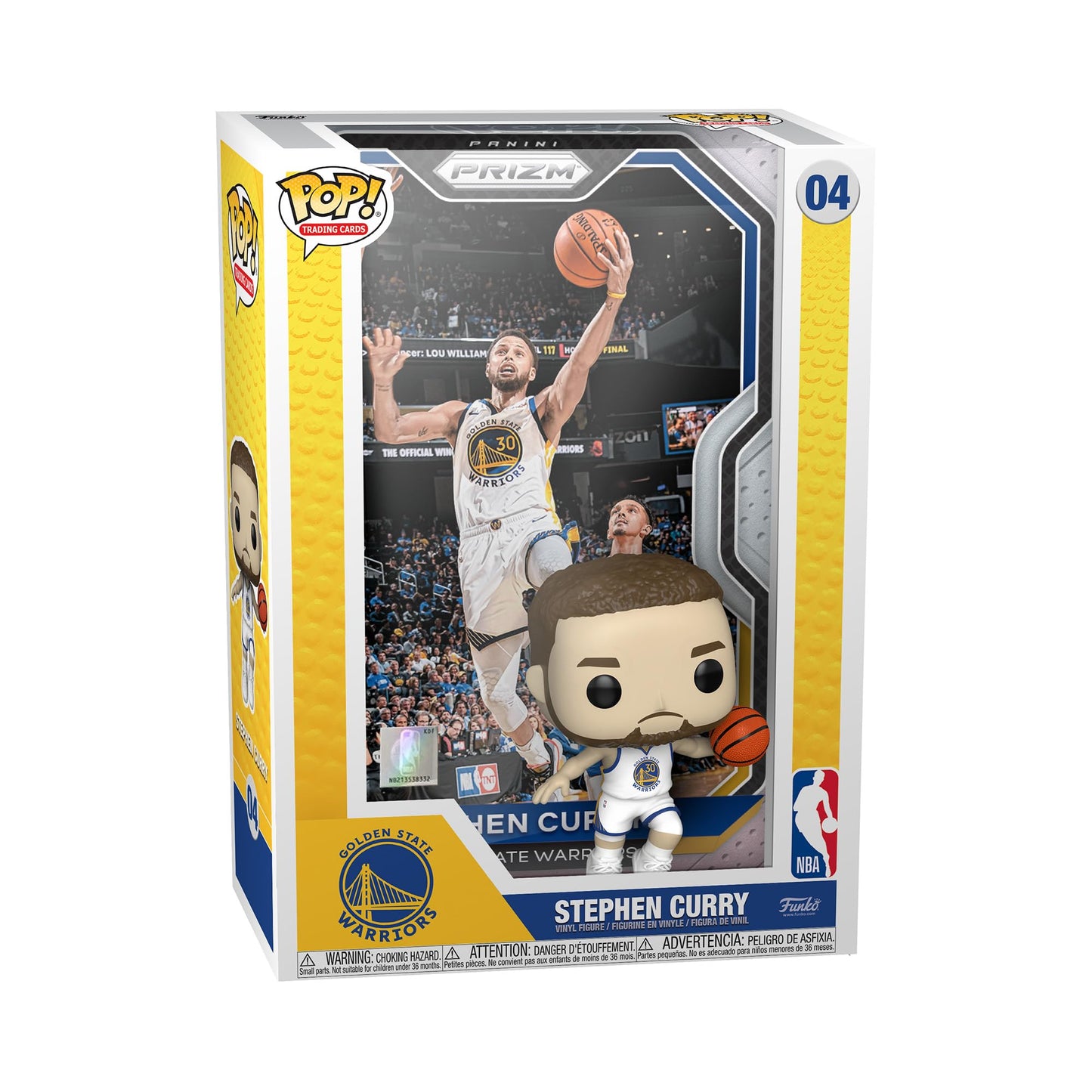 Funko Pop! NBA Trading Cards: Stephen Curry, Multicolor, 60527