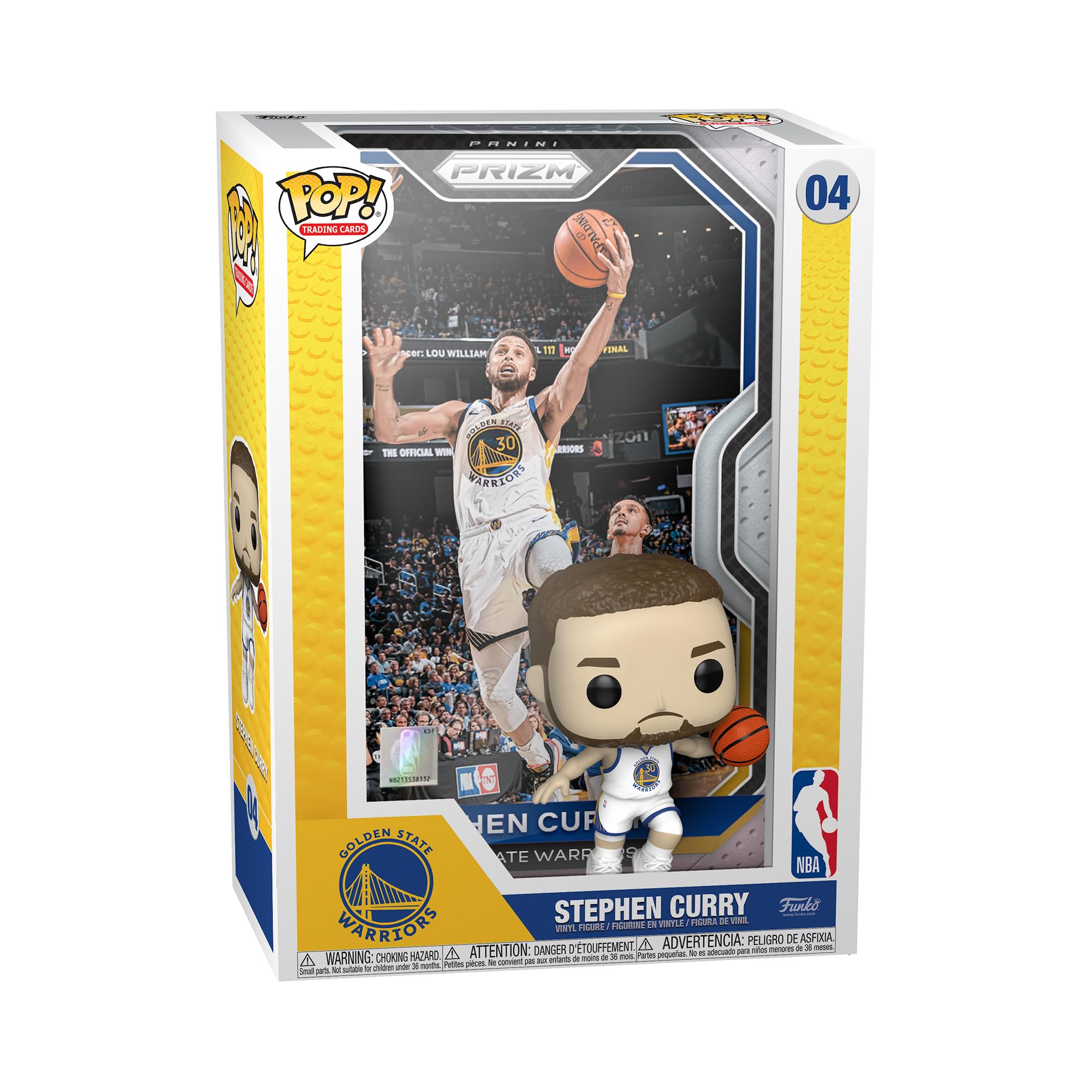 Funko Pop! NBA Trading Cards: Stephen Curry, Multicolor, 60527
