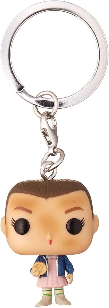 Funko Pop Keychain Stranger Things Eleven with Eggo Action Figure