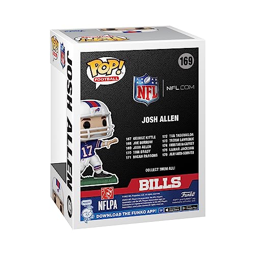 Funko Pop! NFL Stars: Bills - Josh Allen (Away) Pop Figure
