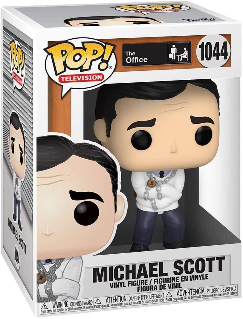 Funko Pop! TV: The Office - Straitjacket Michael, Multicolor