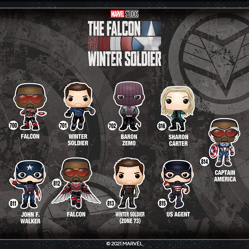 Funko Pop! Marvel: Falcon and The Winter Soldier - U.S. Agent Multicolor