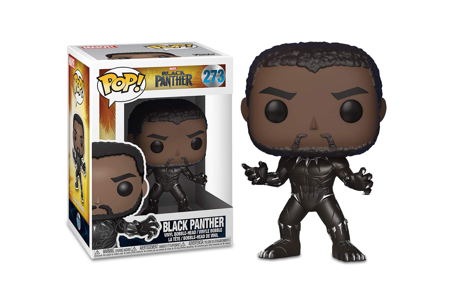 Funko Pop Marvel Black Panther (Styles May Vary) Collectible Figure