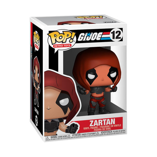 Pop GI Joe Zartan Vinyl Figure