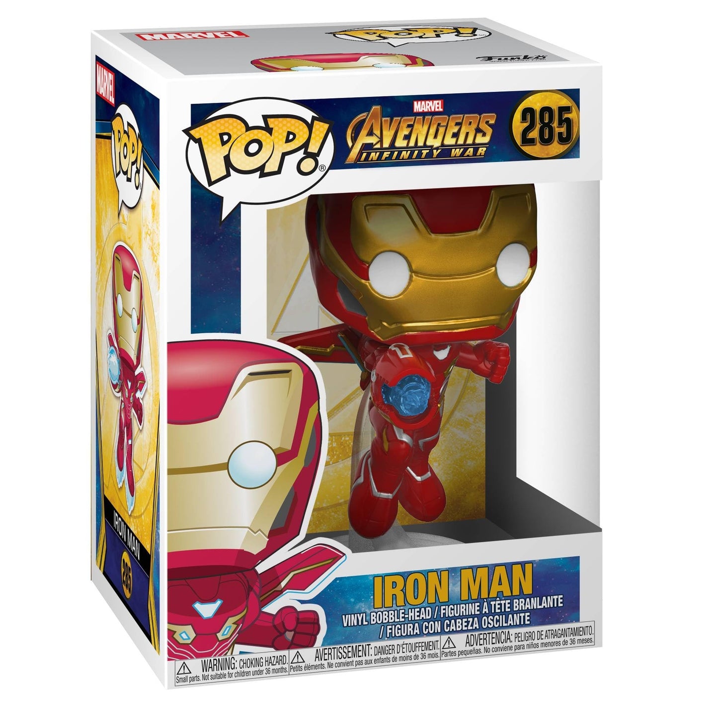 Funko POP! Marvel: Avengers Infinity War - Iron Man, Multicolor