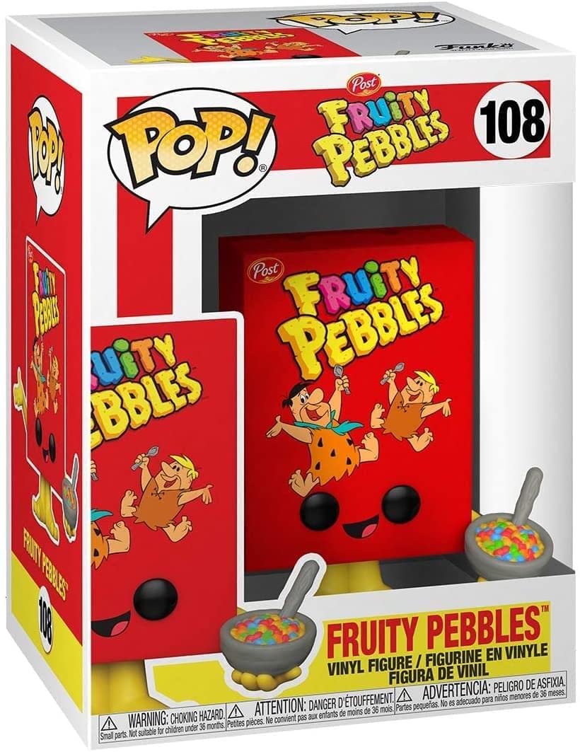 POP Funko: Post- Fruity Pebbles Cereal Box Multicolor