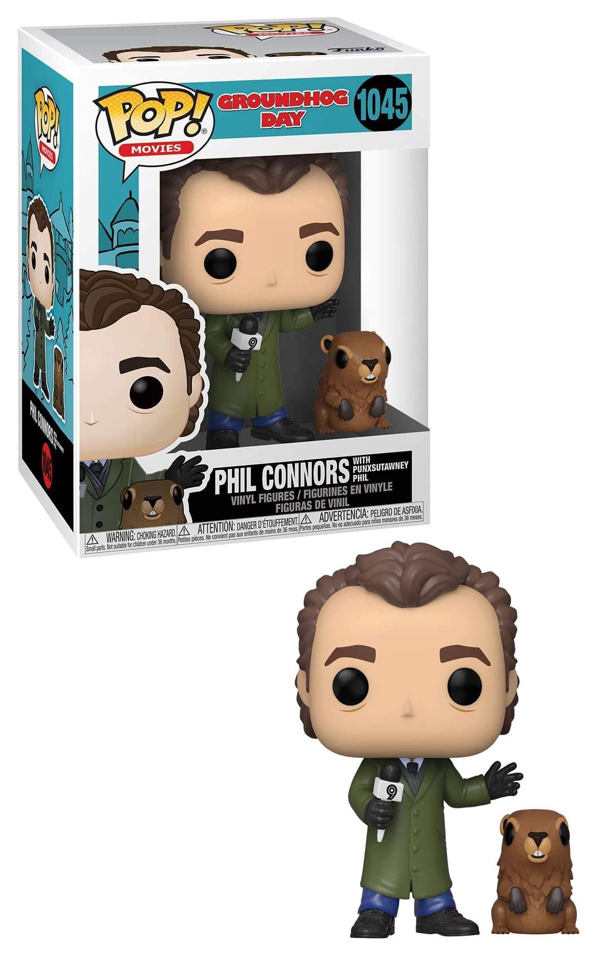 Funko Pop! & Buddy: Groundhog Day - Phil with Punxsutawney Phil