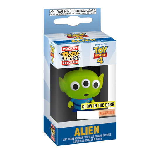Funko POP! Key Chain: Disney Toy Story - Alien (GITD) Pocket Pop (Special Edition)