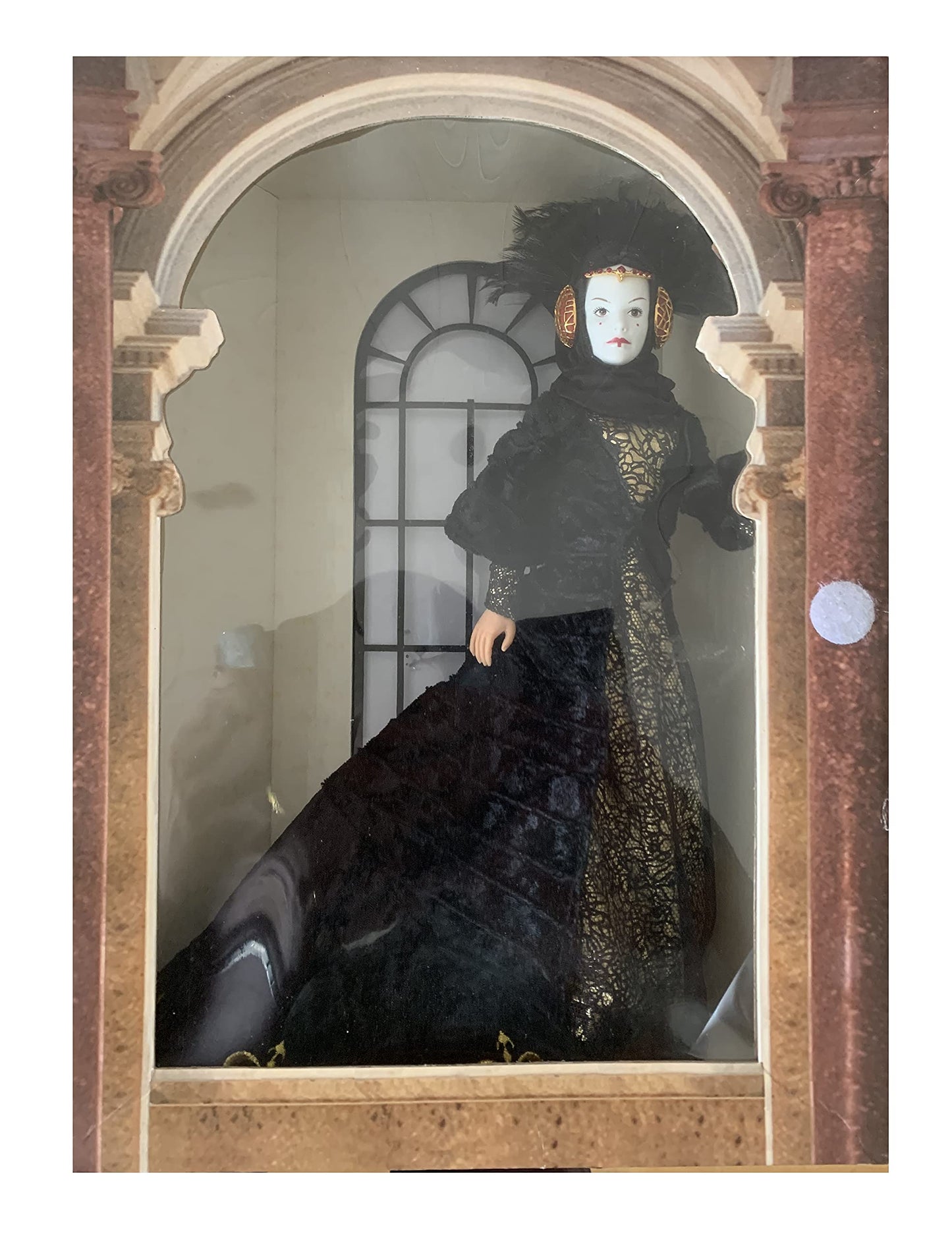 Playskool Star Wars Episode I Queen in Black Travel Gown