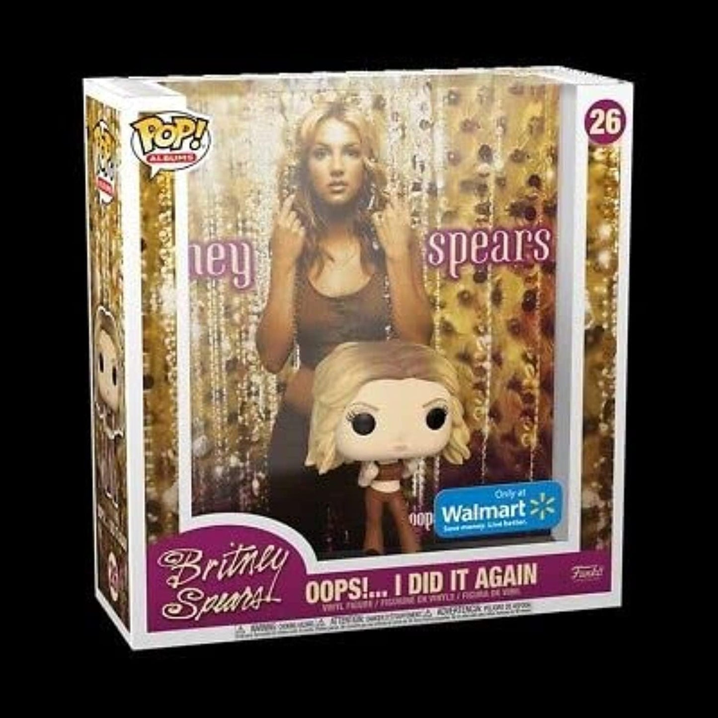Funko Pop! Britney Spears Oops Pop! Album Figure with Case - Exclusive