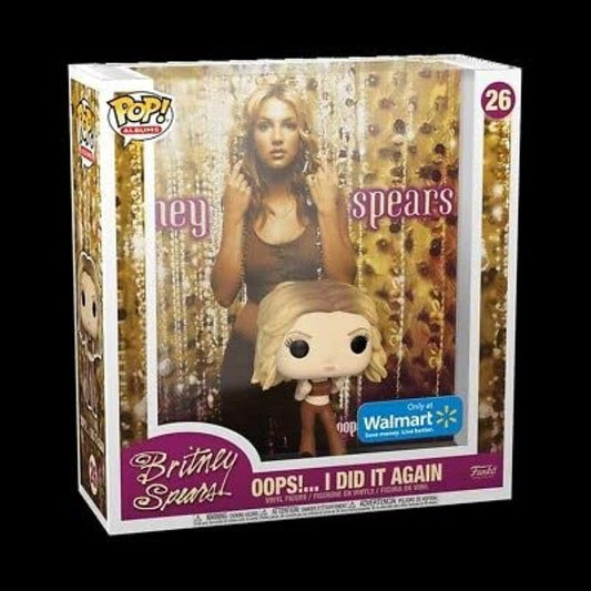 Funko Pop! Britney Spears Oops Pop! Album Figure with Case - Exclusive