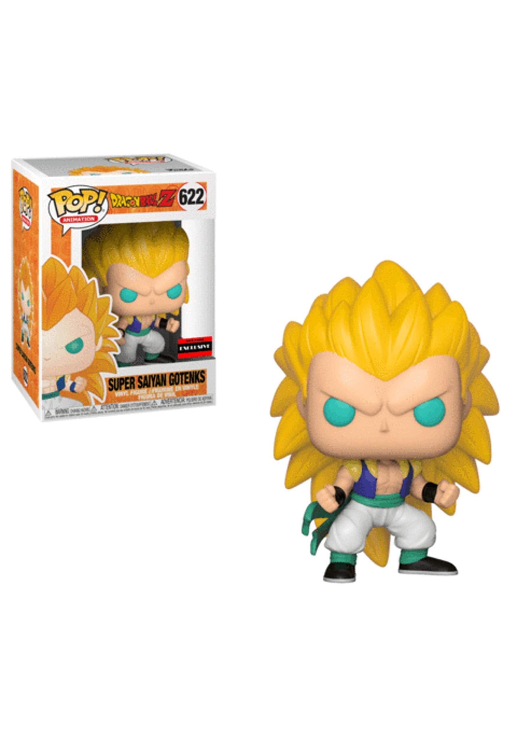 Funko Pop! DBZ: Super Saiyan 3 Gotenks Pop Figure (AAA Anime Exclusive) (Figures)