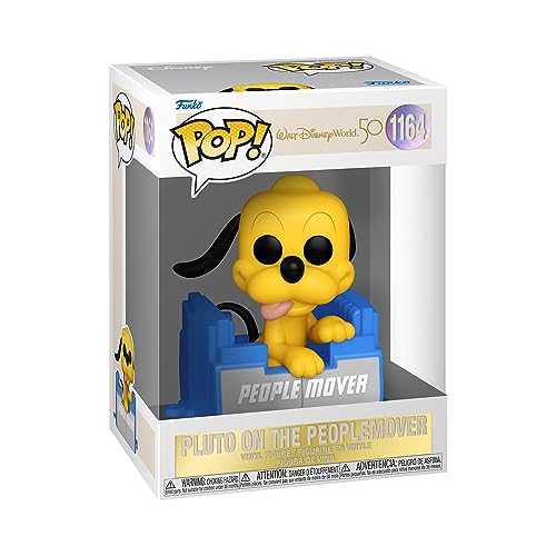 Funko Pop! Disney: Walt Disney World 50th - Pluto on The People Mover, Multicolor, 59509