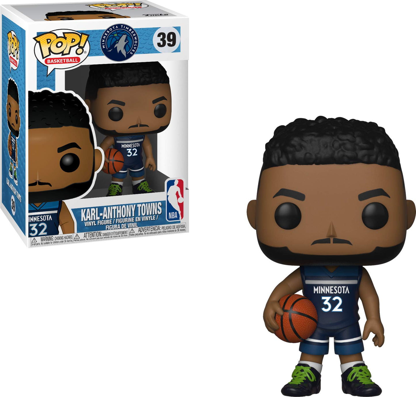 Funko POP NBA: Timberwolves - Karl-Anthony Towns