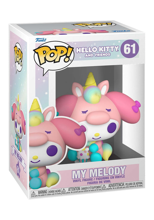 Funko Pop! Animation: Sanrio: Hello Kitty - My Melody Unicorn Party, Multicolor (65751)