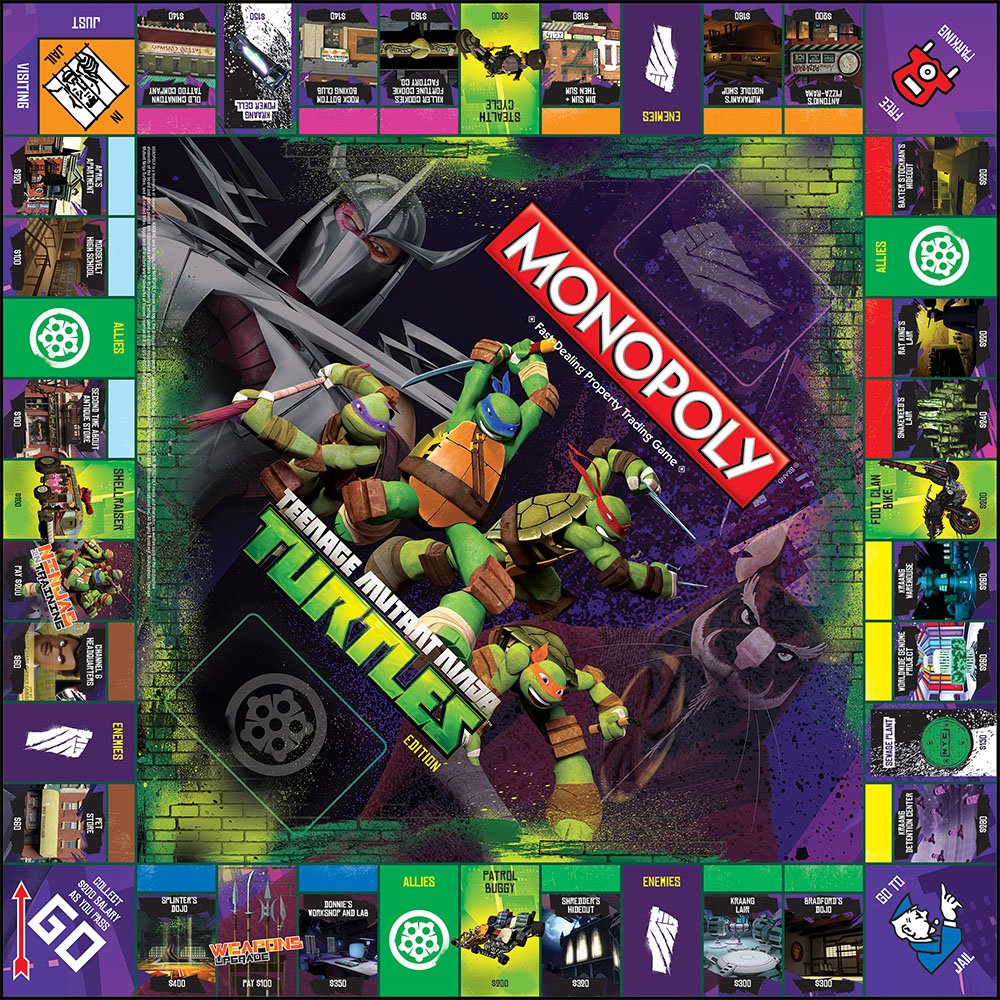 Monopoly: Teenage Mutant Ninja Turtles Collector's Edition