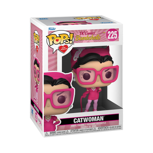 Funko Pop! Heroes: Breast Cancer Awareness - Bombshell Catwoman Multicolor 58499