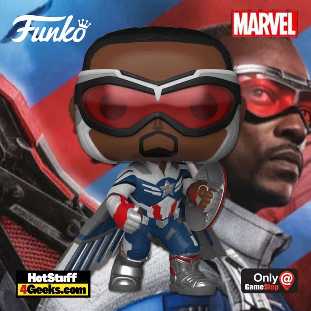 The Falcon and the Winter Soldier - Captain America Pose US Exclusive Pop! Vinyl