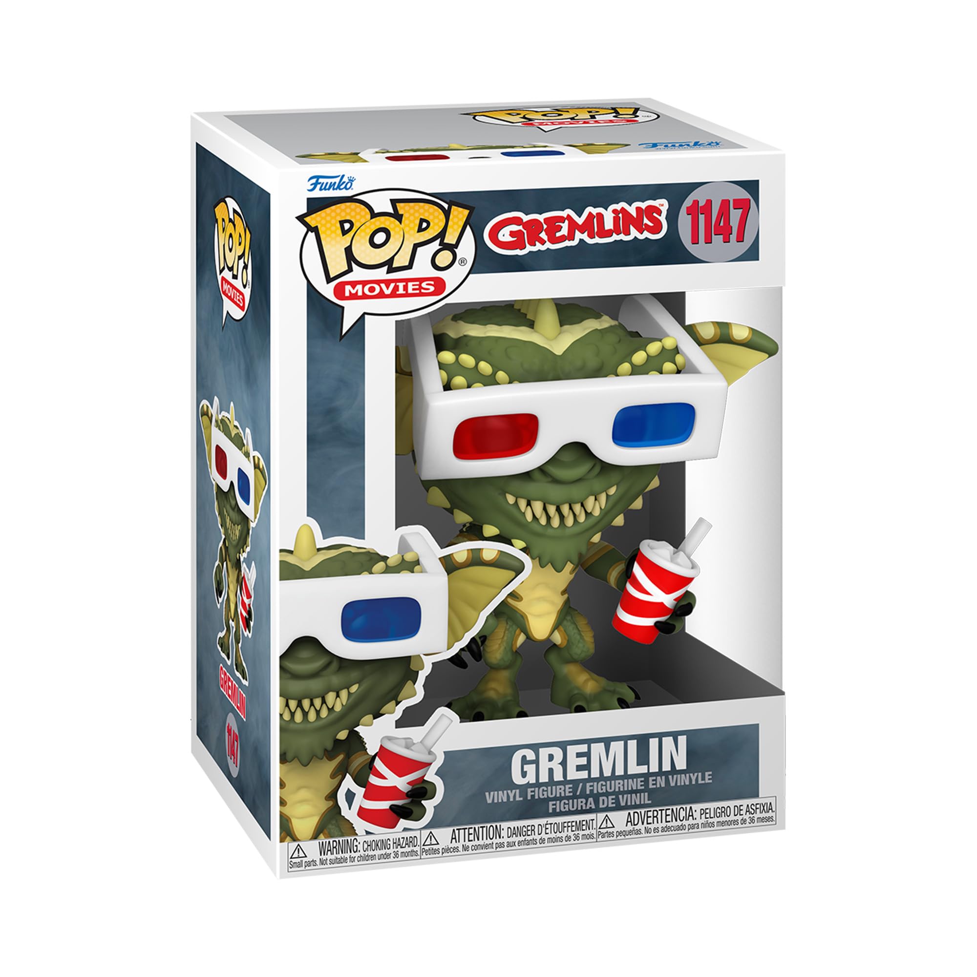 Funko Pop! Movies: Gremlins - Gremlin with 3D Glasses Multicolor
