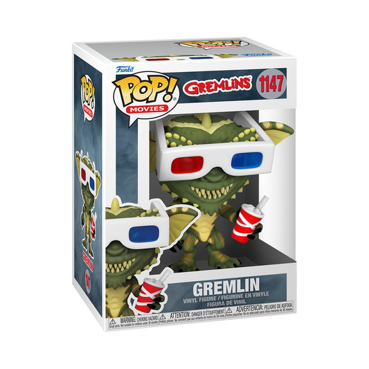 Funko Pop! Movies: Gremlins - Gremlin with 3D Glasses Multicolor