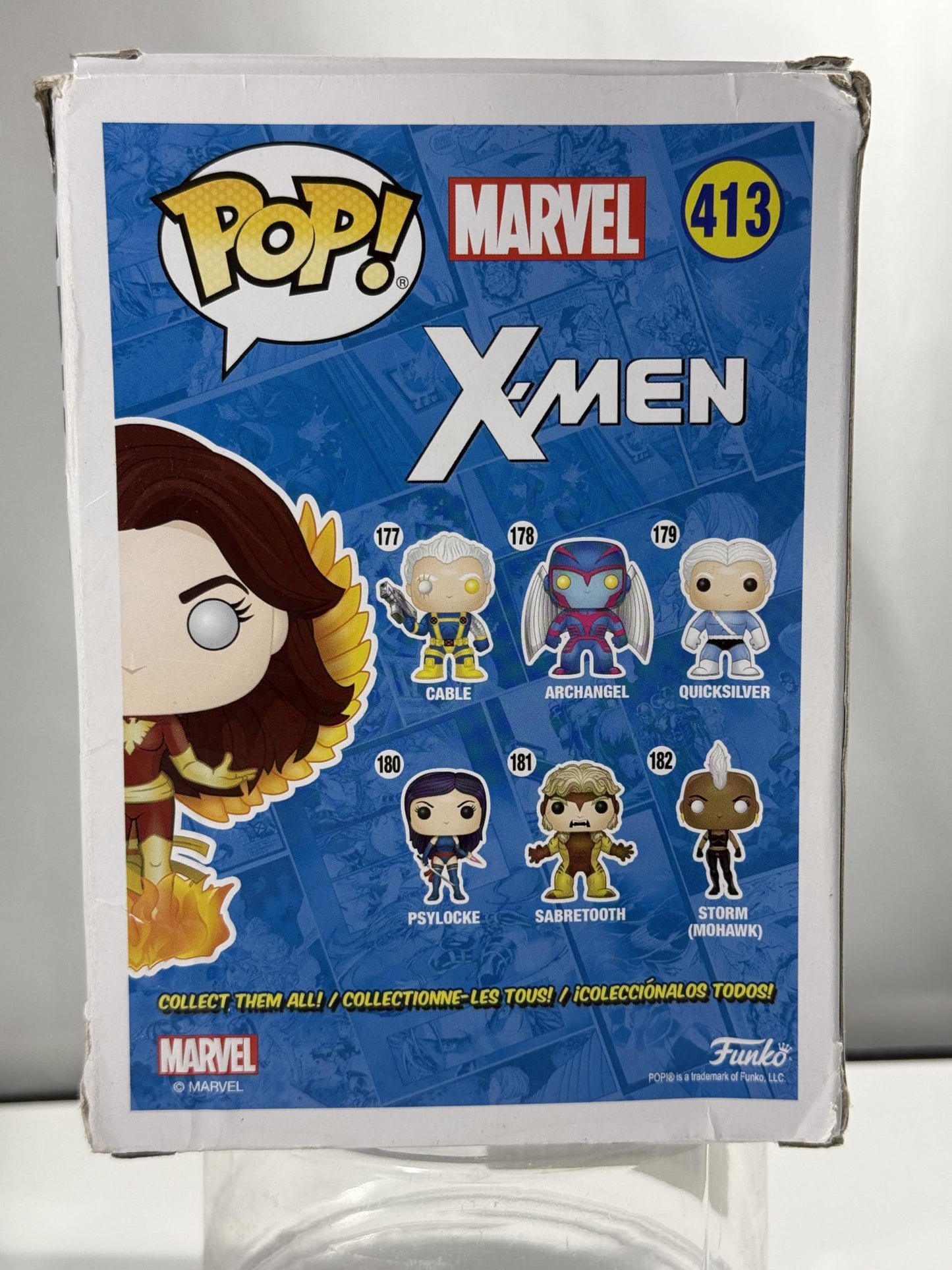 Dark Phoenix Funko pop Exclusive Wings Chase Glow Edition