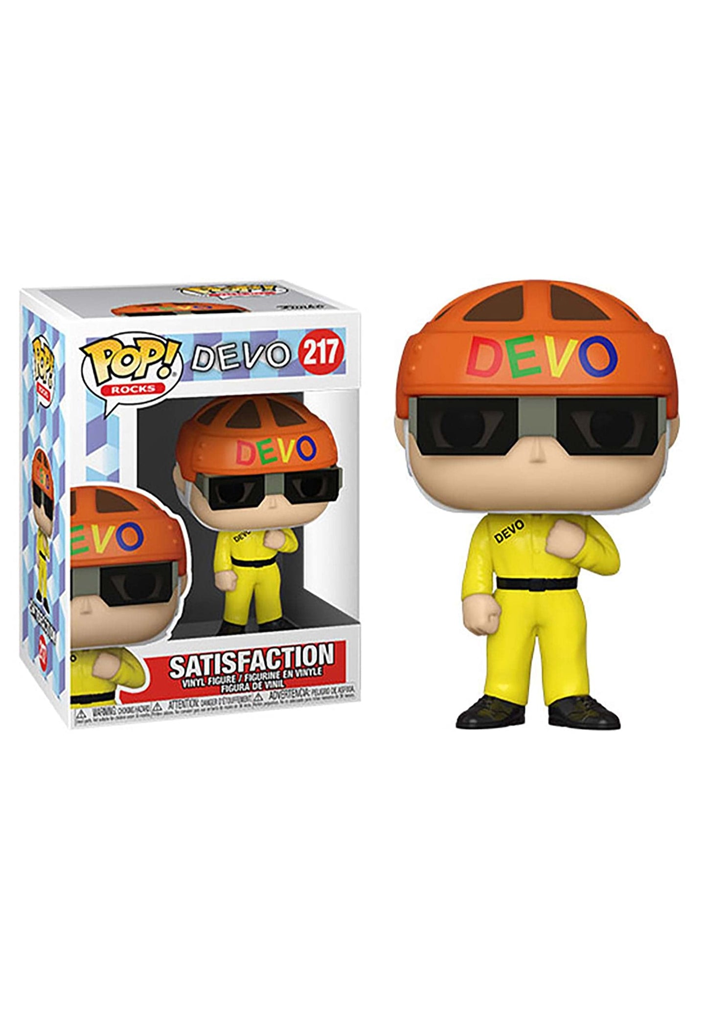Funko Pop! Rocks: Devo - Satisfaction (Yellow Suit)
