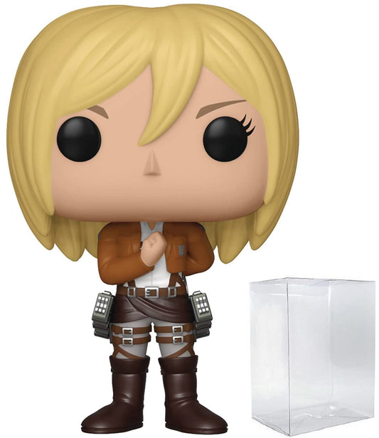 POP Attack on Titan - Christa Funko Vinyl Figure (Bundled with Compatible Box Protector Case)