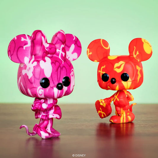 Funko Pop! Artist Series: DTV- Mickey and Minnie, Amazon Exclusive
