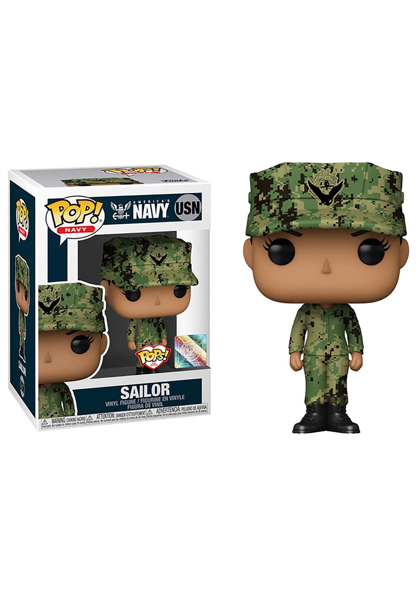 Funko Pop! Pops with Purpose: Military Navy - Female