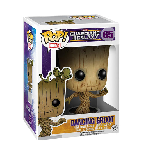 Funko POP! Marvel: Guardians of The Galaxy Dancing Groot Bobble Action Figure