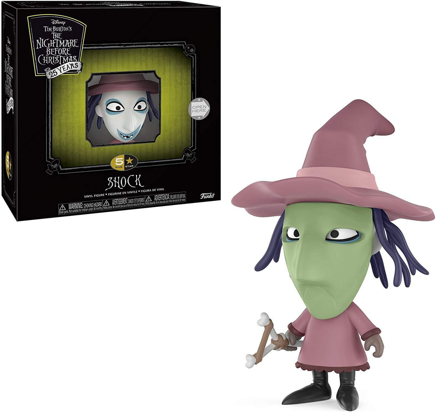 Funko 5 Star: Nightmare Before Christmas - Shock Collectible Figure, Multicolor