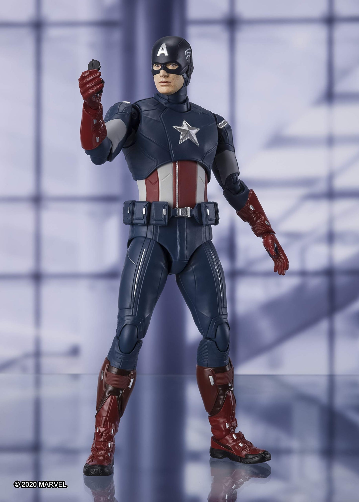 Tamashii Nations S.H.Figuarts - Captain America - Edition - (Avengers: Endgame) [Avengers: Endgame], Bandai Tamashii Nations S.H.Figuarts Action Figure (BAS59523)